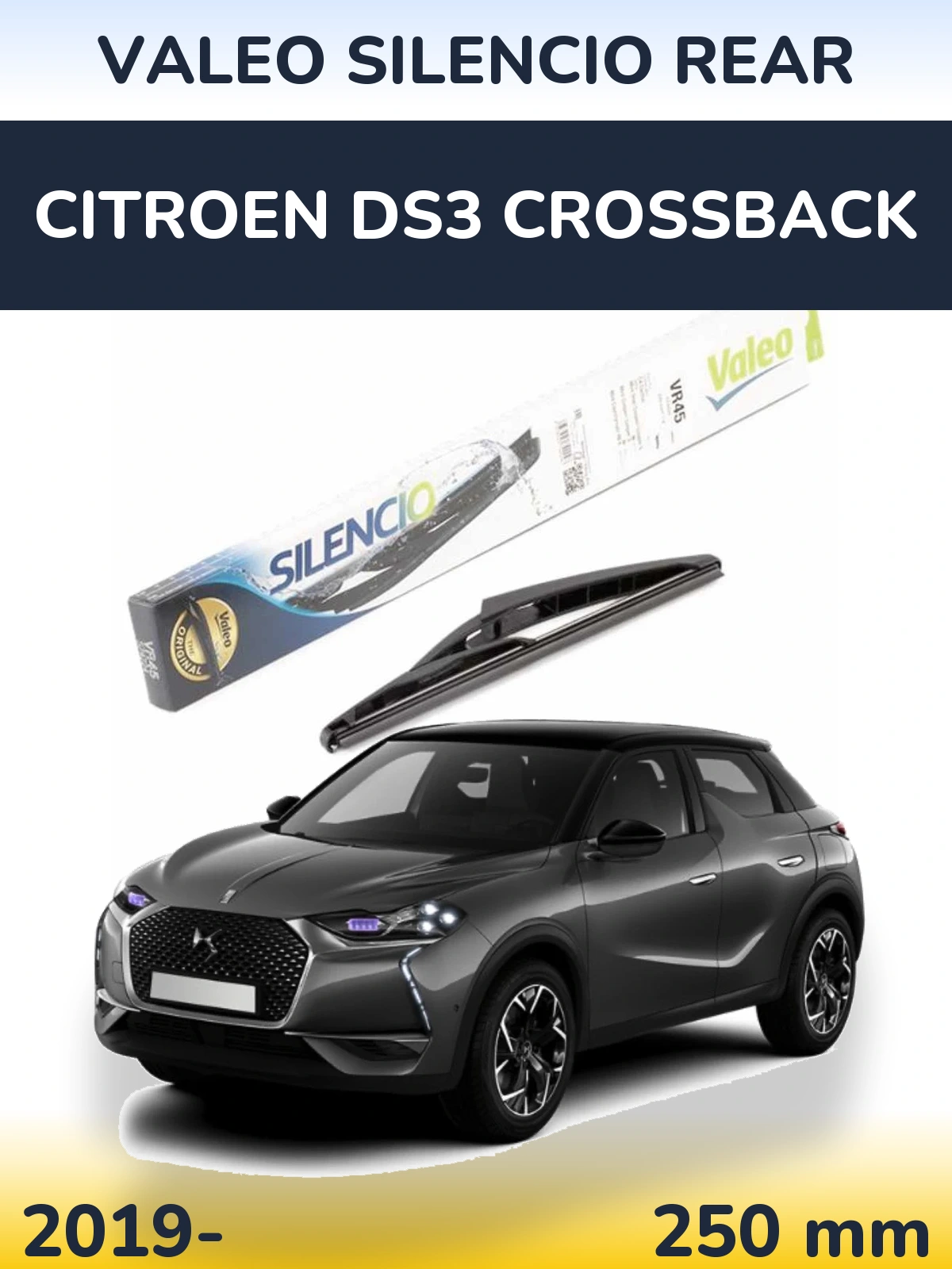 Ștergătoare Valeo Silencio Rear pentru Citroen DS3 Crossback