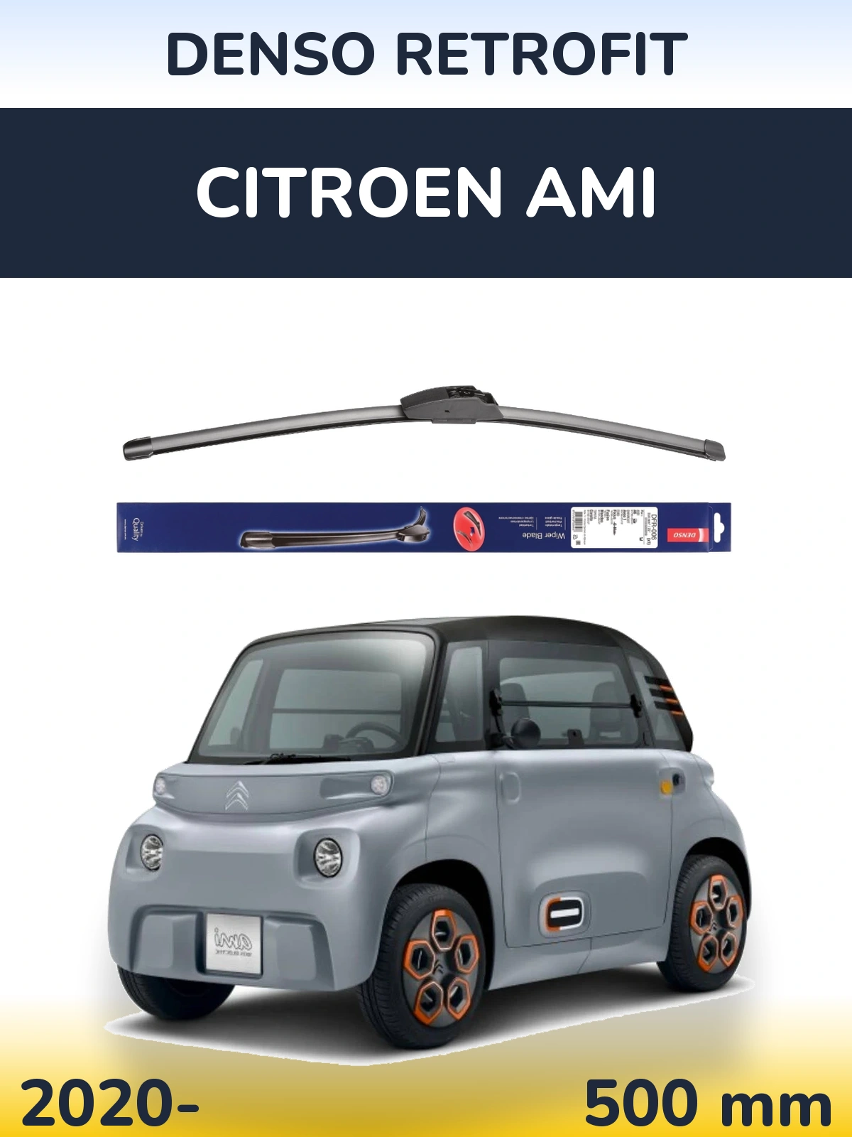 Ștergătoare Denso Retrofit pentru Citroen Ami