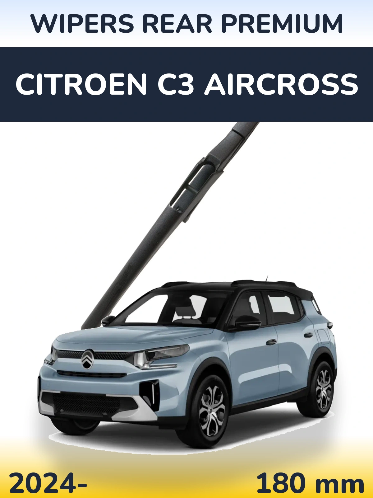 Ștergătoare WIPERS REAR PREMIUM pentru Citroen C3 Aircross