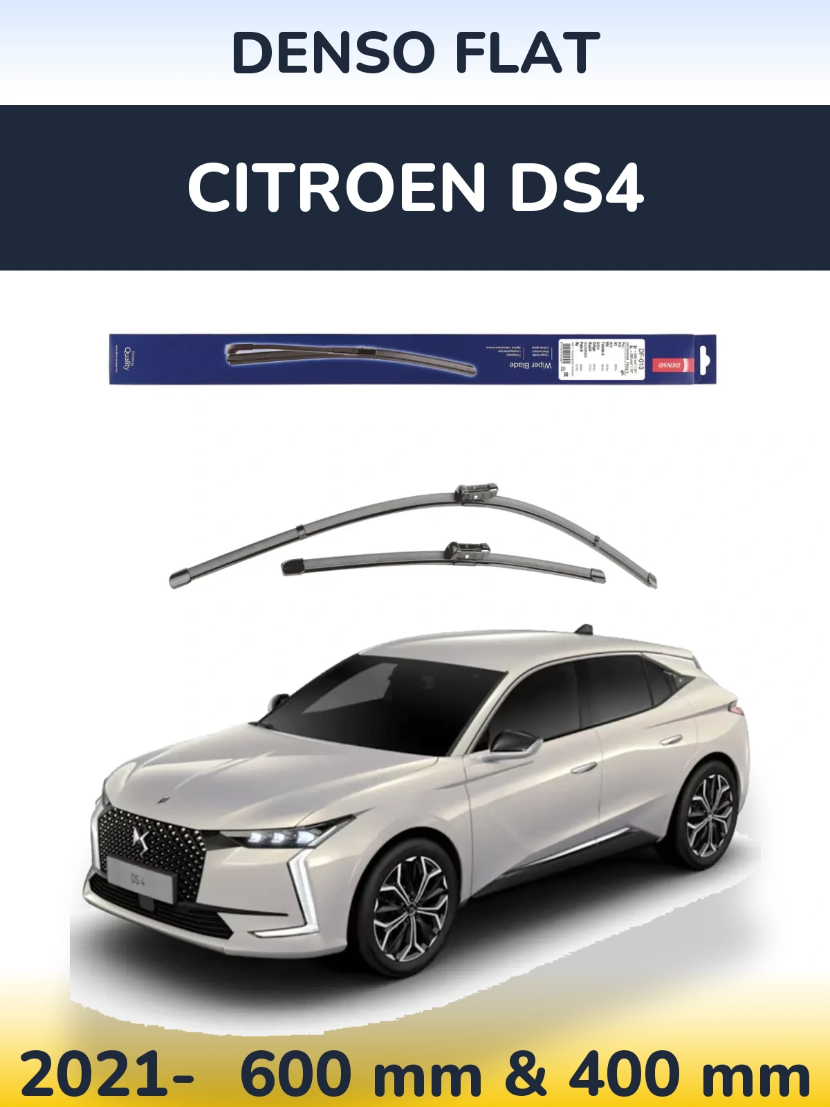 Ștergătoare Denso Flat pentru Citroen DS4