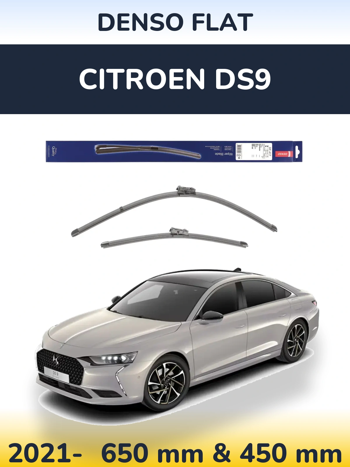 Ștergătoare Denso Flat pentru Citroen DS9