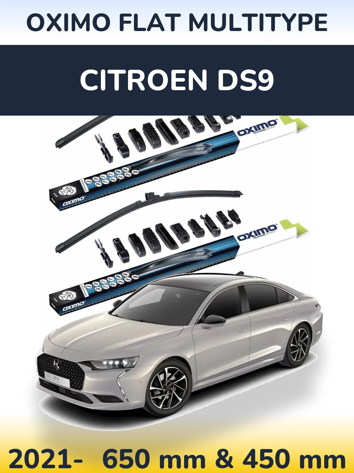 Ștergătoare Oximo Flat MultiTipe pentru Citroen DS9