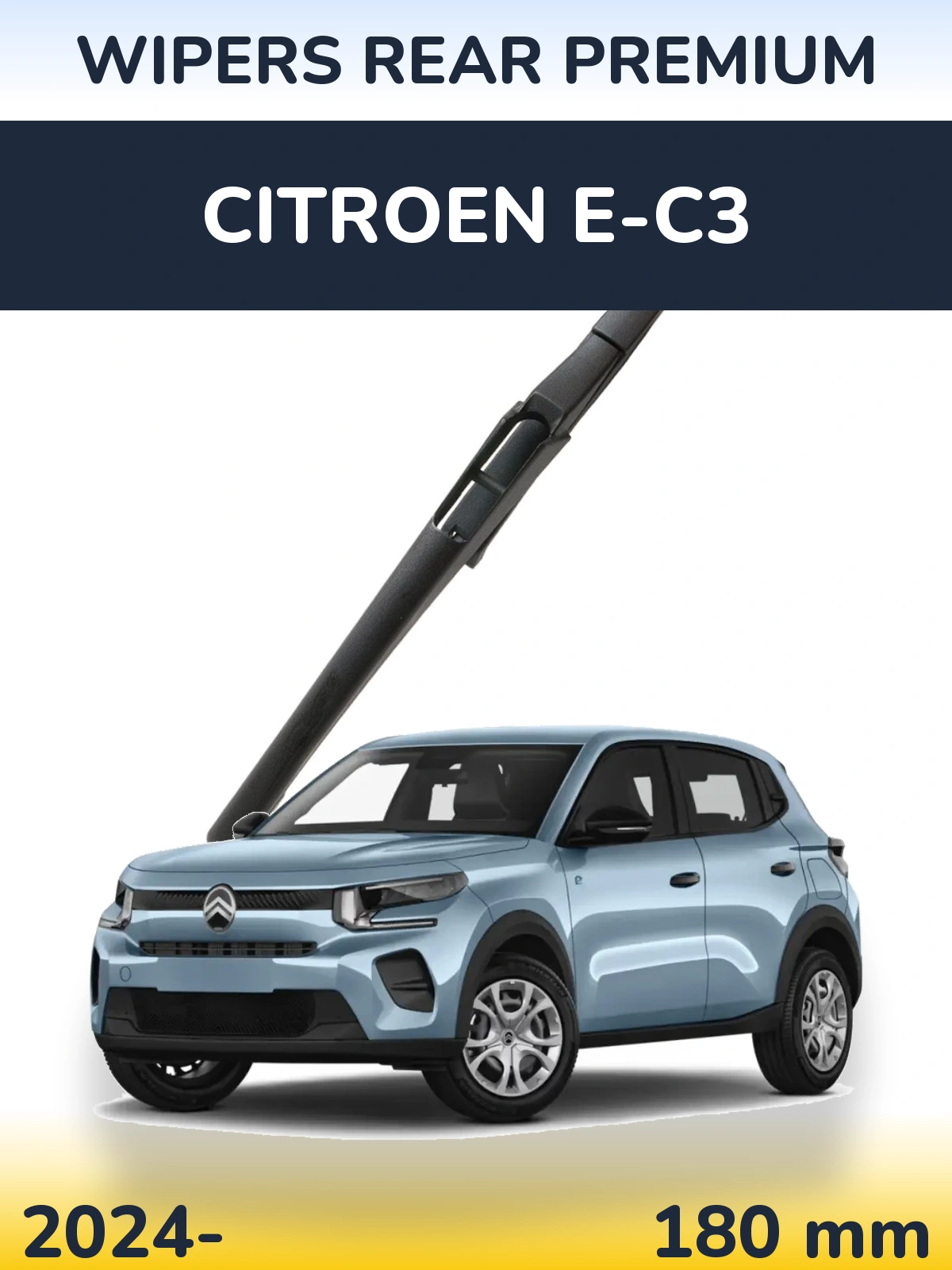Ștergătoare WIPERS REAR PREMIUM pentru Citroen e-C3
