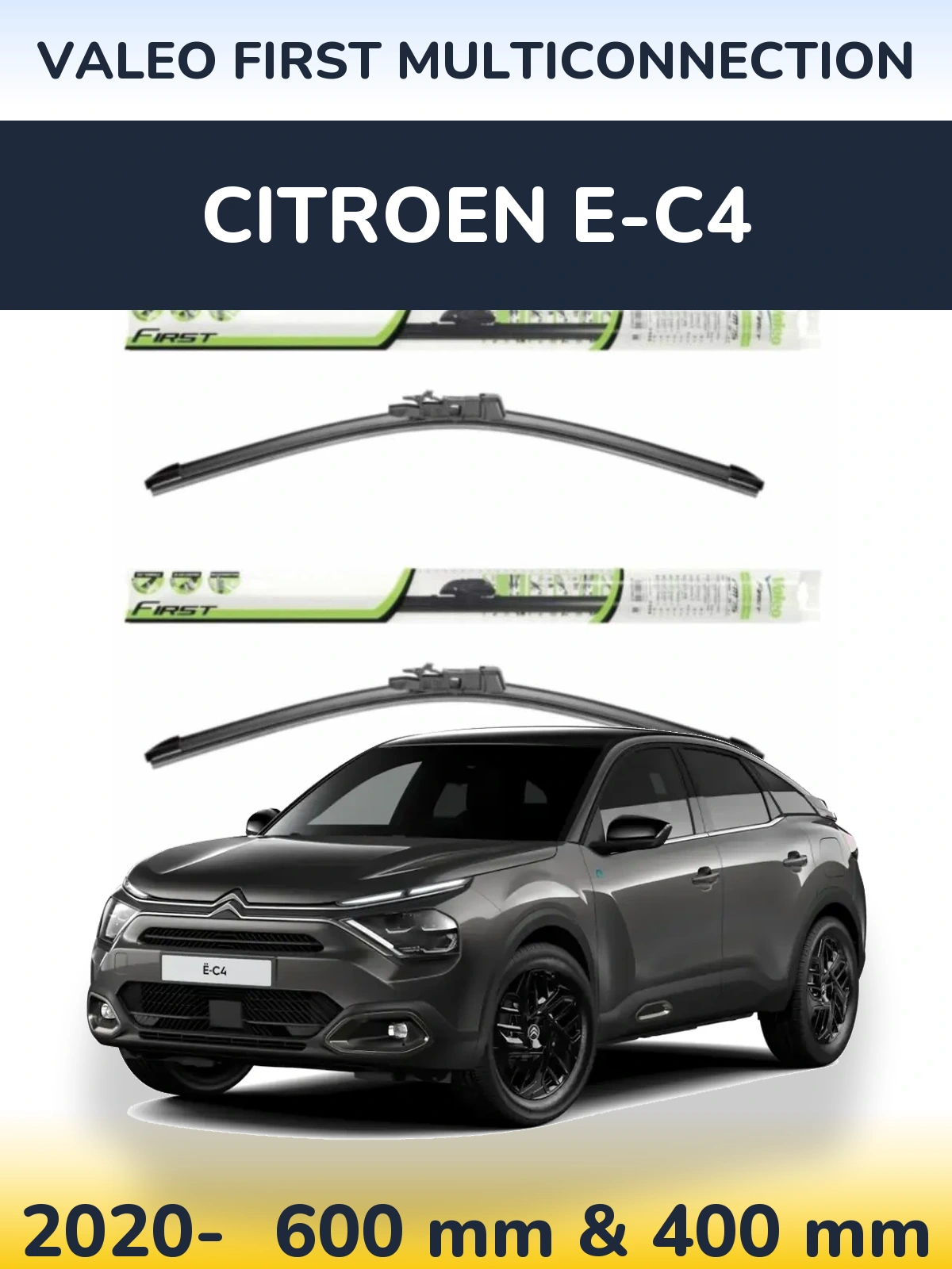 Ștergătoare Valeo First MultiConnection pentru Citroen e-C4