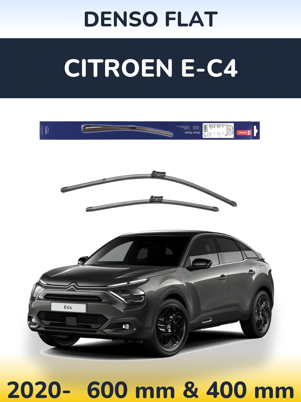Ștergătoare Denso Flat pentru Citroen e-C4