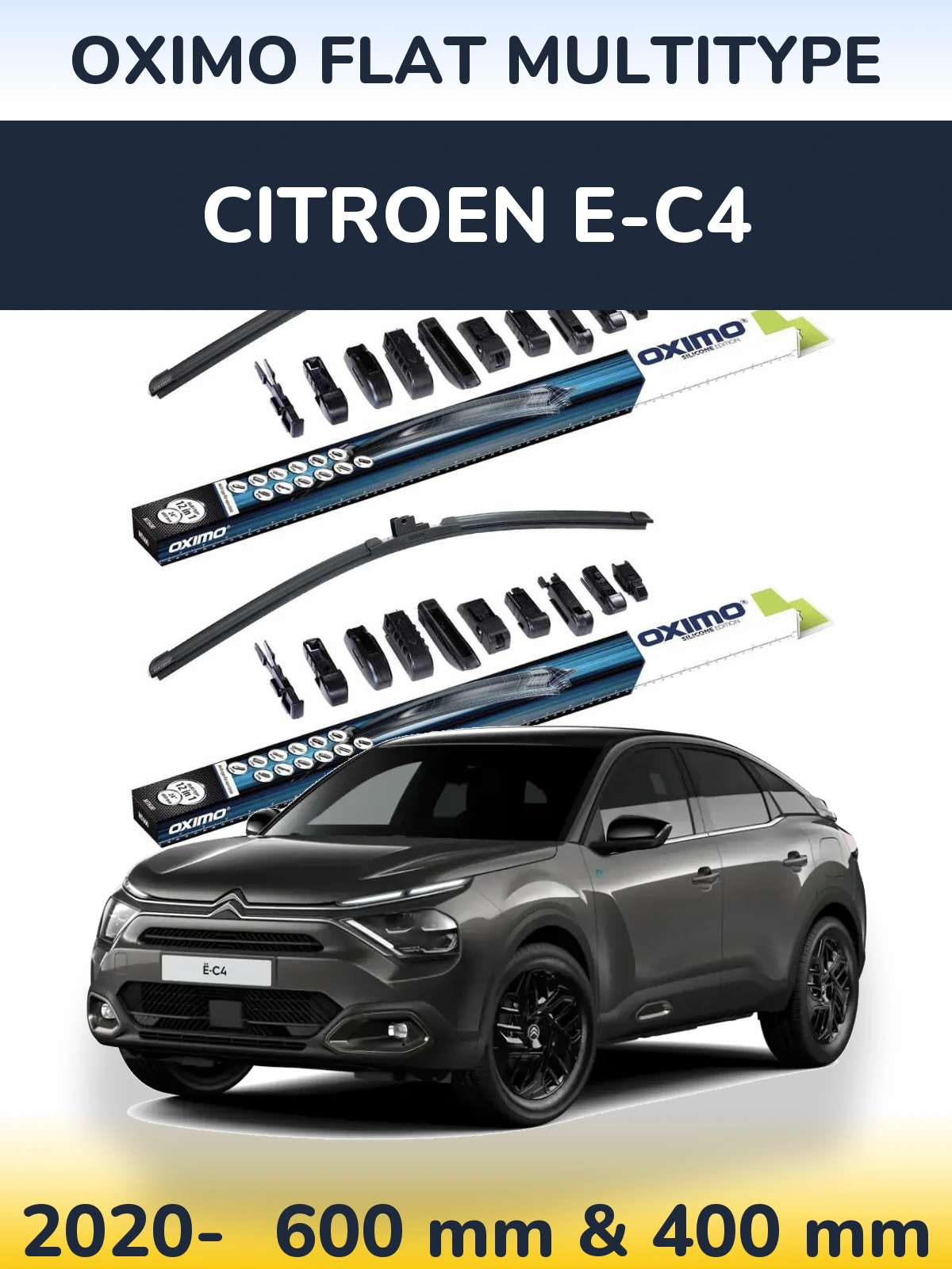 Ștergătoare Oximo Flat MultiTipe pentru Citroen e-C4