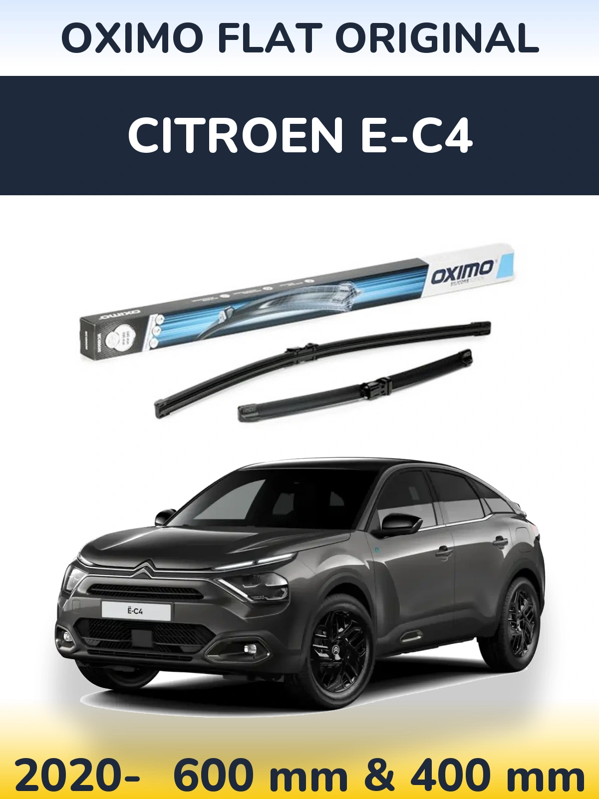 Ștergătoare Oximo Flat Original pentru Citroen e-C4