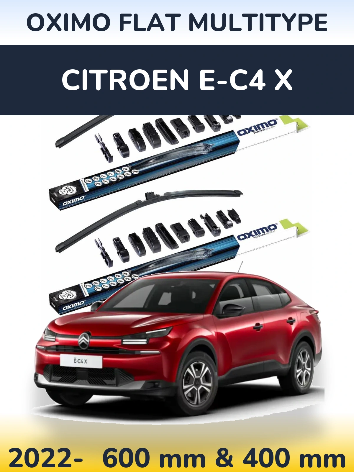 Ștergătoare Oximo Flat MultiTipe pentru Citroen e-C4 X