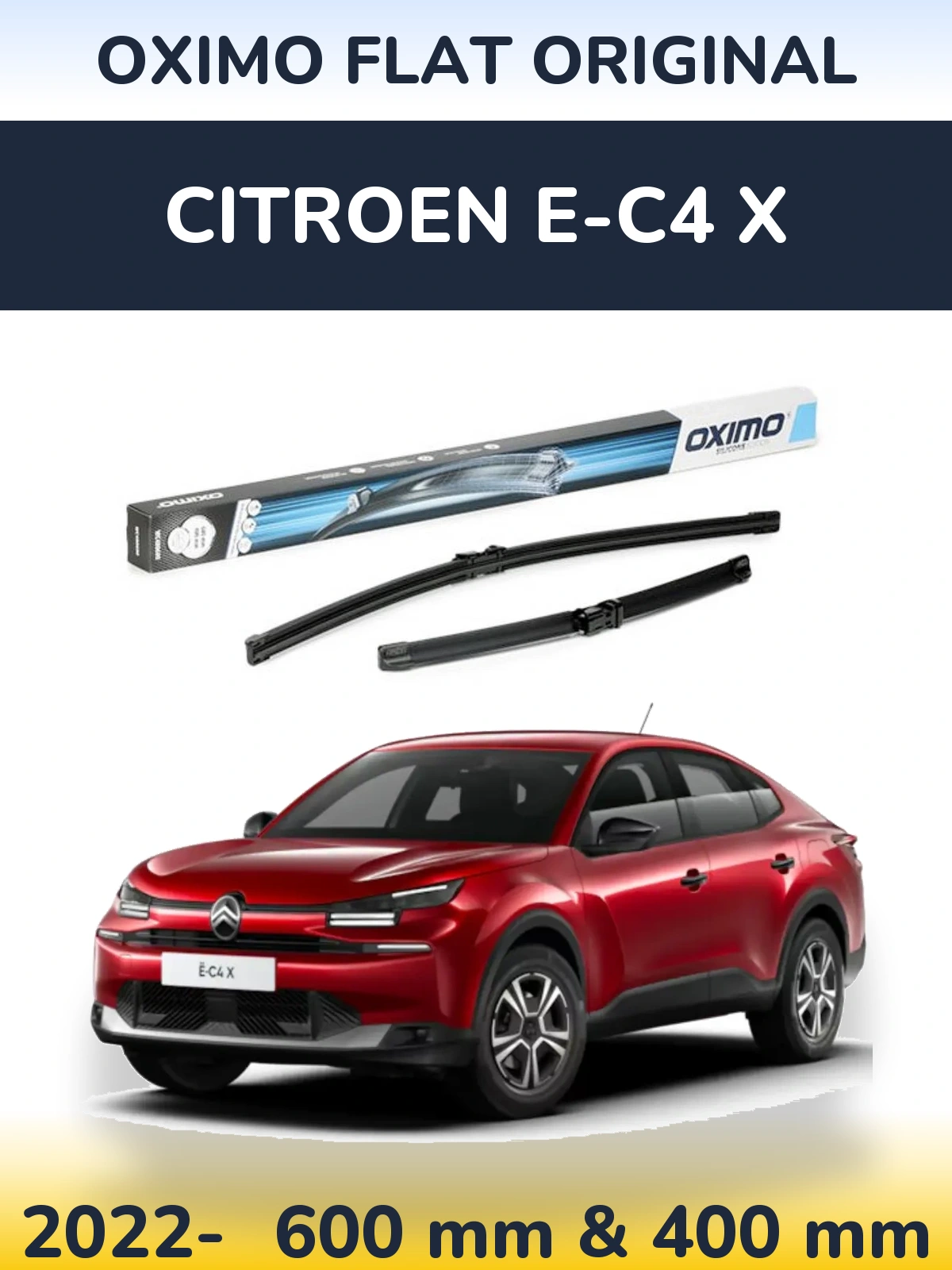 Ștergătoare Oximo Flat Original pentru Citroen e-C4 X