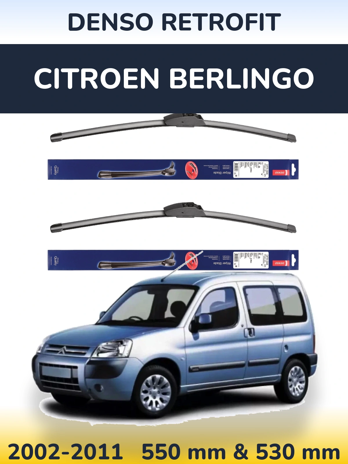 Ștergătoare Denso Retrofit pentru Citroen Berlingo