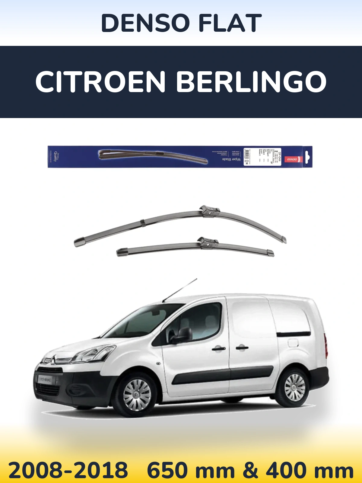 Ștergătoare Denso Flat pentru Citroen Berlingo
