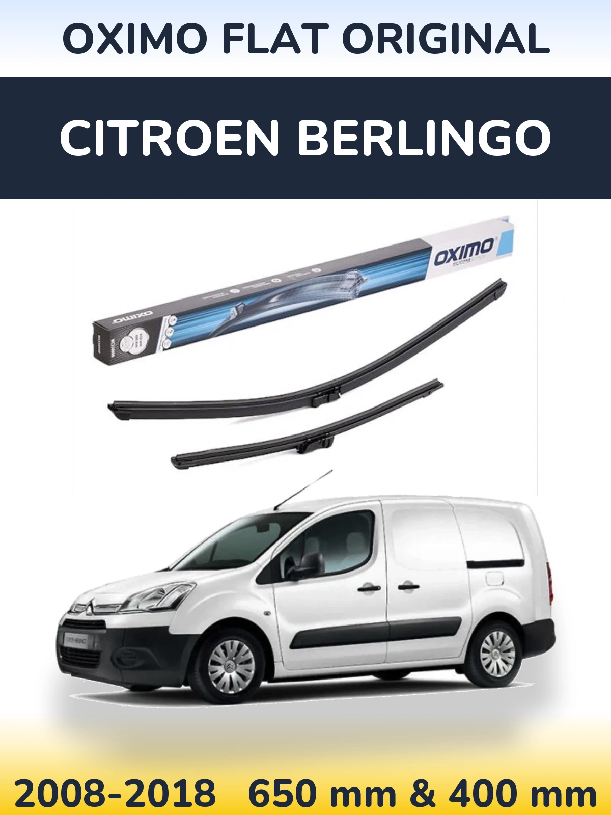 Ștergătoare Oximo Flat Original pentru Citroen Berlingo