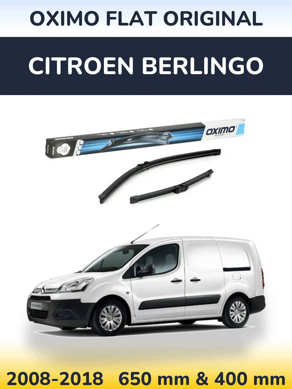 Ștergătoare Oximo Flat Original pentru Citroen Berlingo