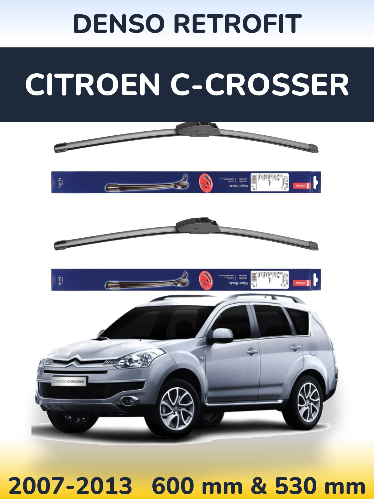 Ștergătoare Denso Retrofit pentru Citroen C-Crosser