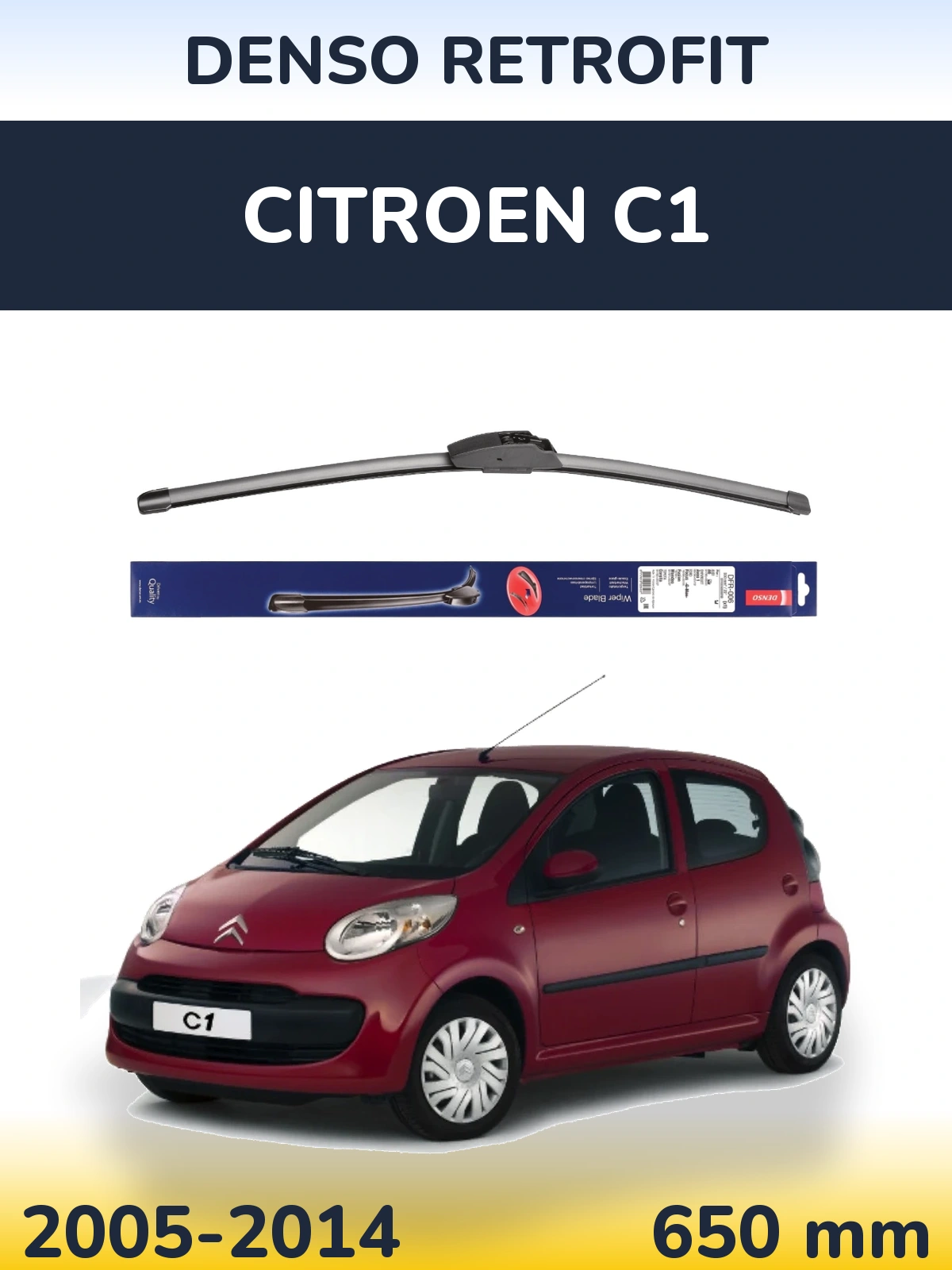 Ștergătoare Denso Retrofit pentru Citroen C1
