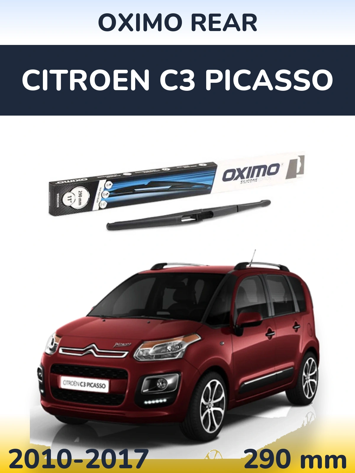 Ștergătoare Oximo Rear pentru Citroen C3 Picasso