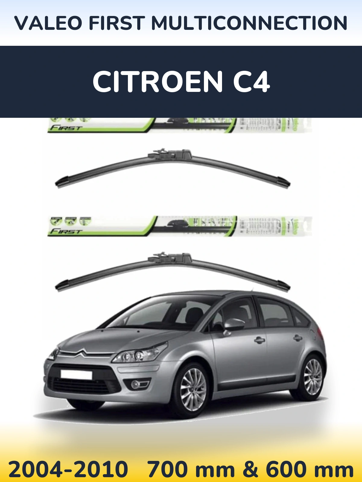Ștergătoare Valeo First MultiConnection pentru Citroen C4
