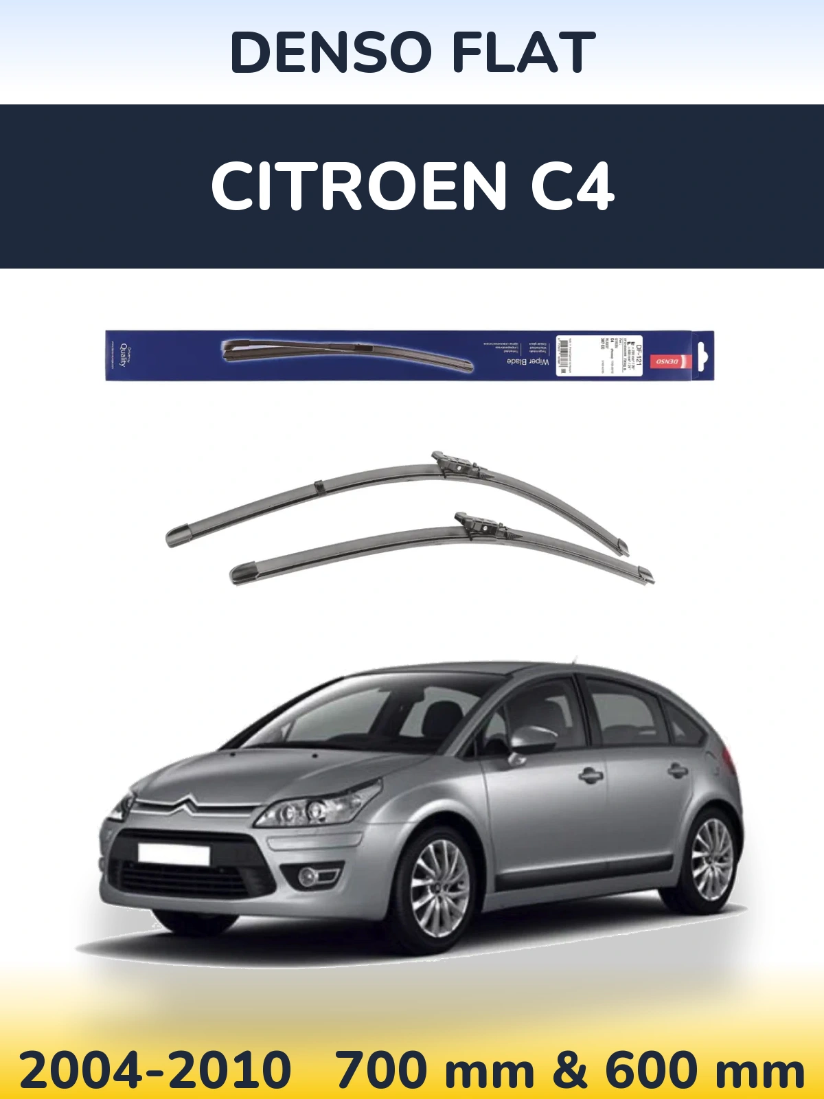 Ștergătoare Denso Flat pentru Citroen C4