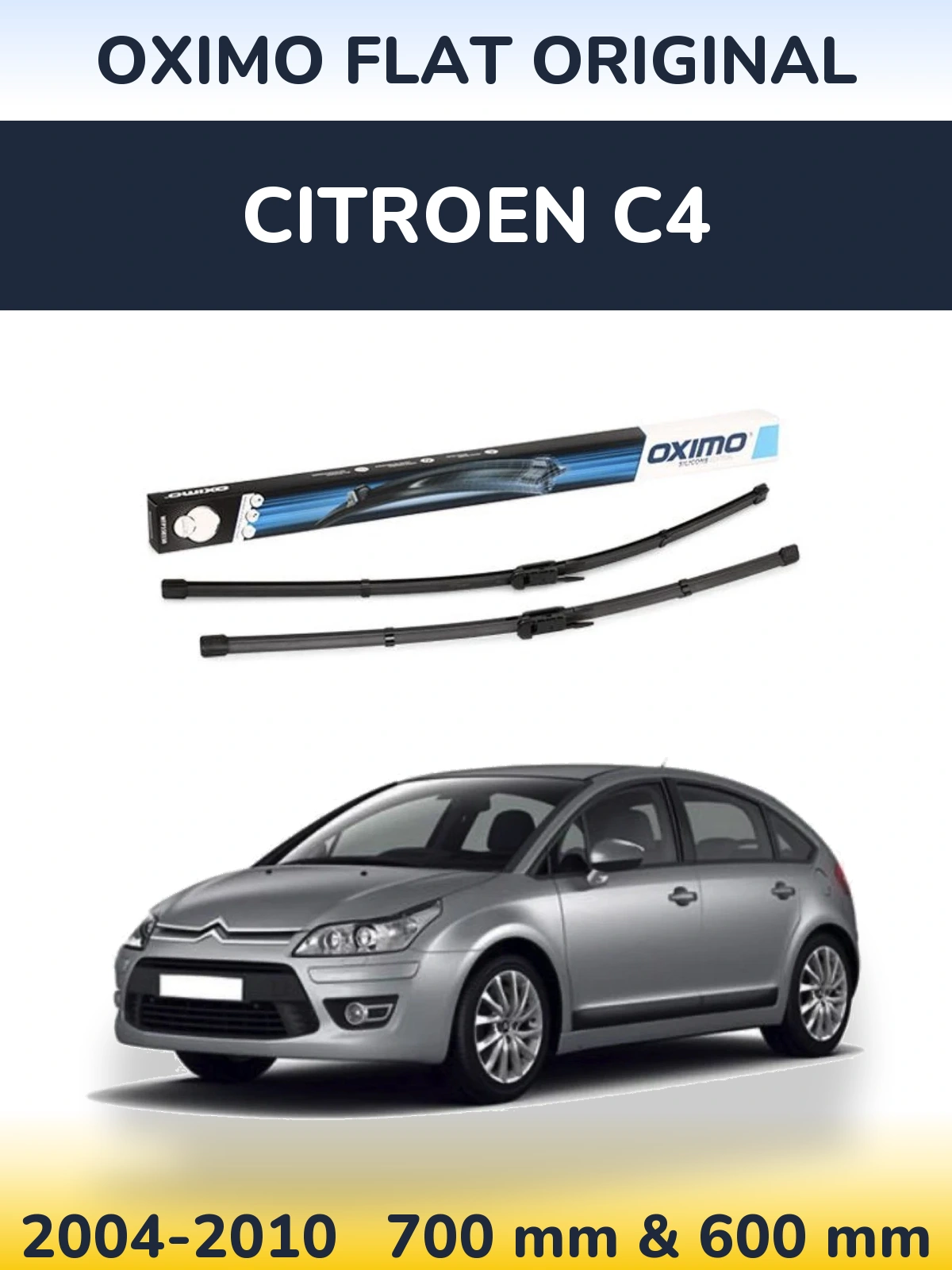 Ștergătoare Oximo Flat Original pentru Citroen C4