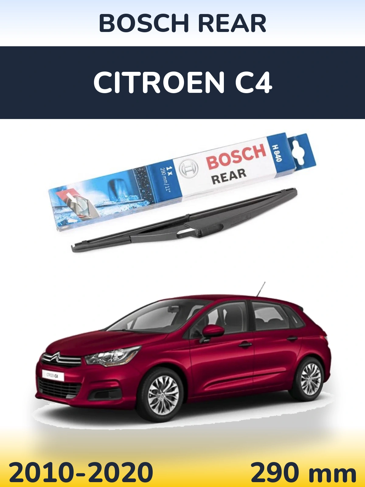 Ștergătoare BOSCH Rear pentru Citroen C4