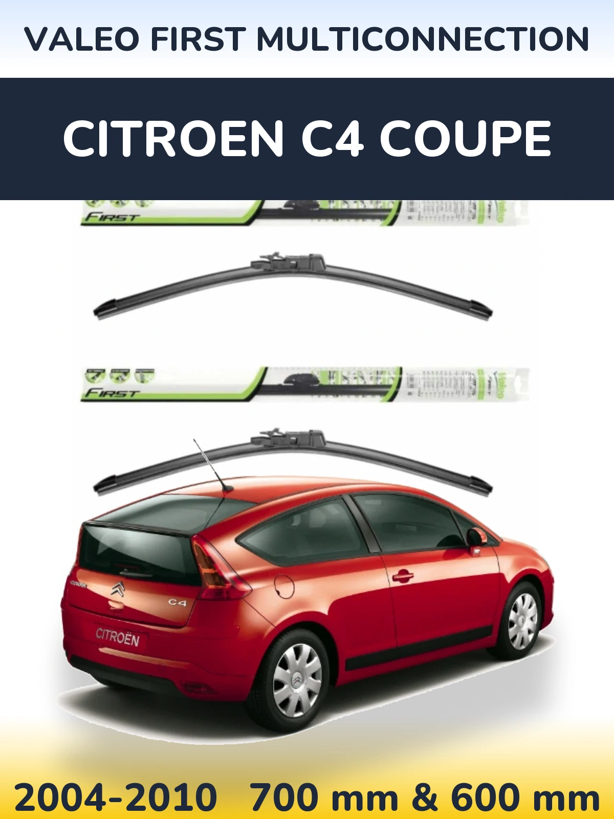 Ștergătoare Valeo First MultiConnection pentru Citroen C4 Coupe
