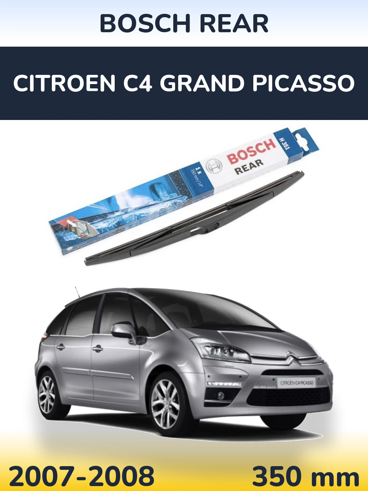Ștergătoare BOSCH Rear pentru Citroen C4 Grand Picasso
