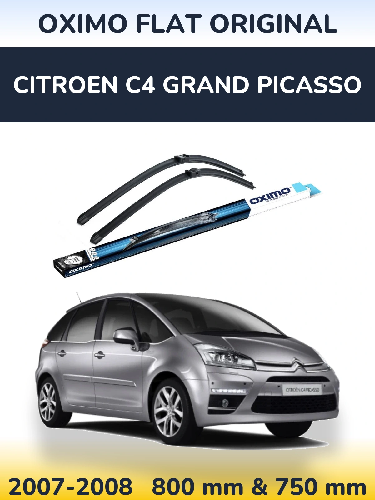 Ștergătoare Oximo Flat Original pentru Citroen C4 Grand Picasso