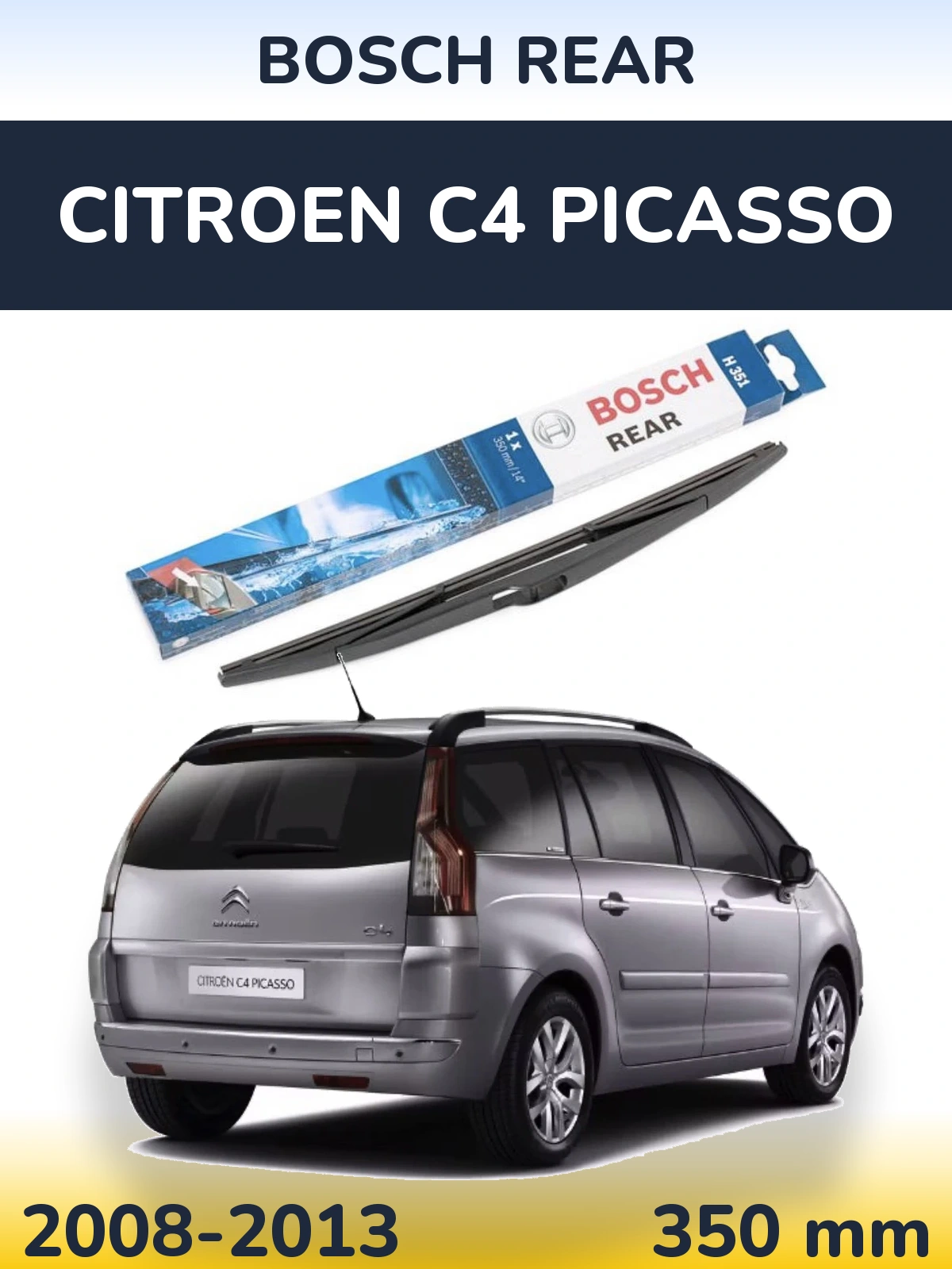 Ștergătoare BOSCH Rear pentru Citroen C4 Picasso