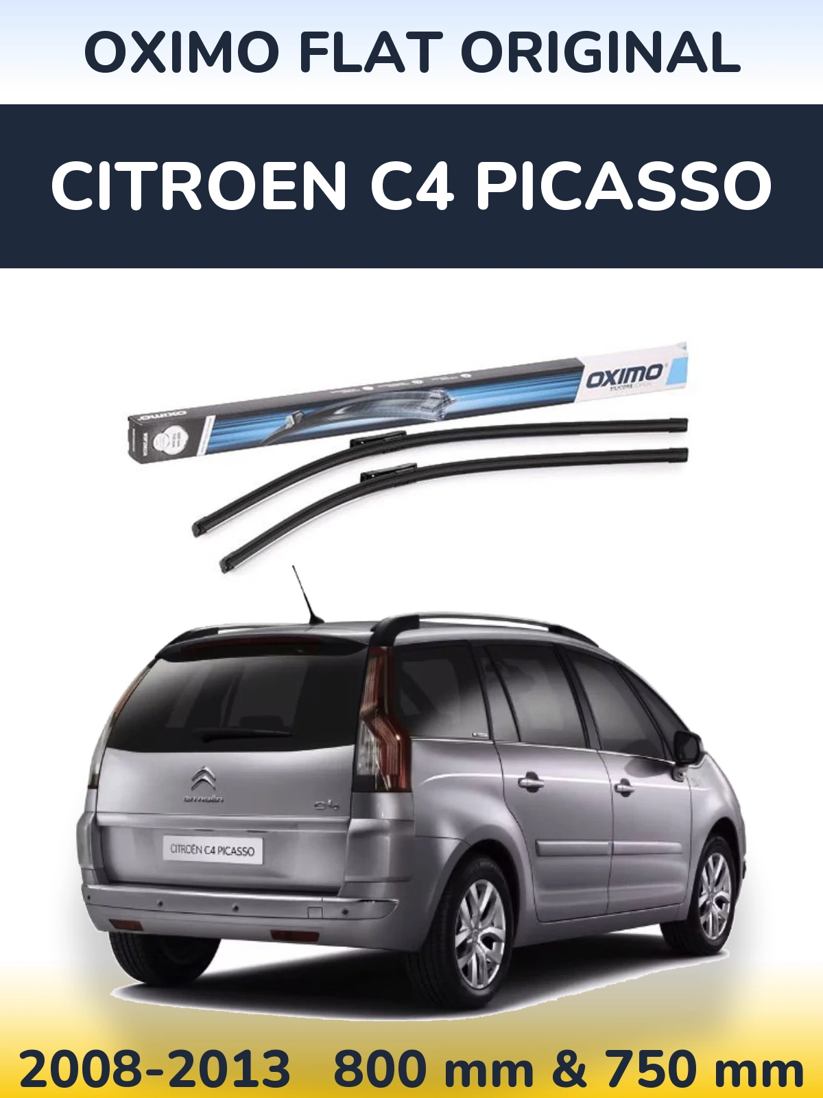 Ștergătoare Oximo Flat Original pentru Citroen C4 Picasso