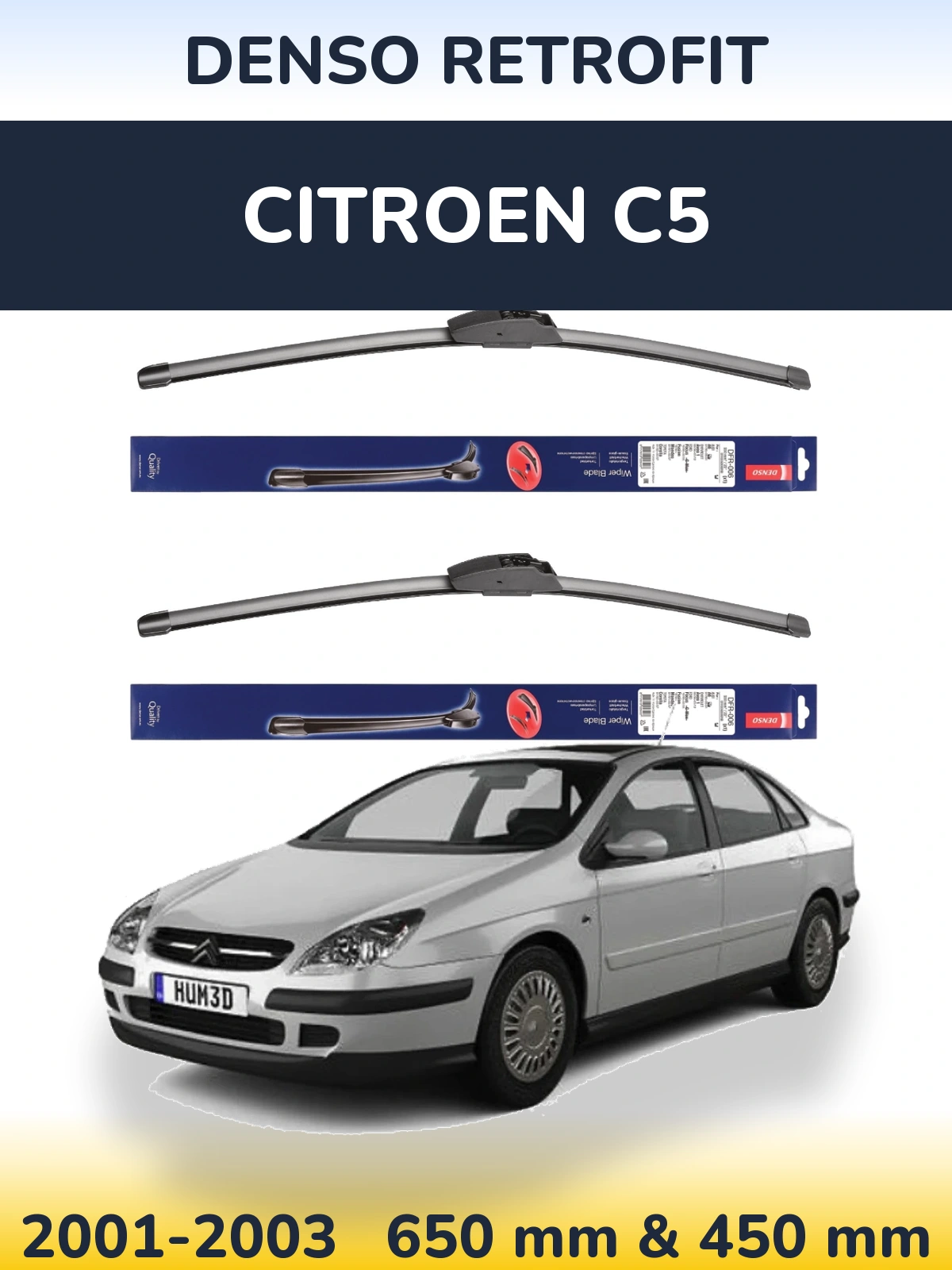 Ștergătoare Denso Retrofit pentru Citroen C5