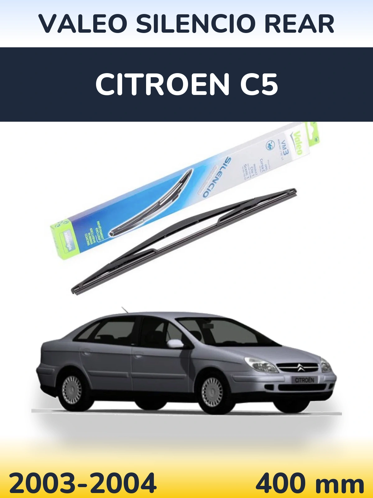Ștergătoare Valeo Silencio Rear pentru Citroen C5