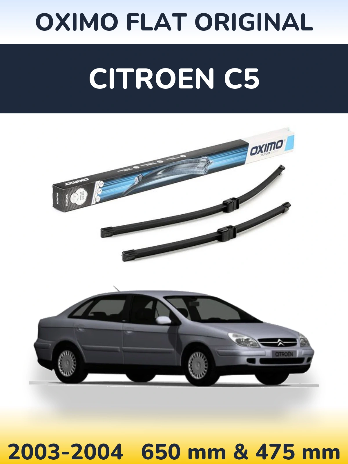 Ștergătoare Oximo Flat Original pentru Citroen C5