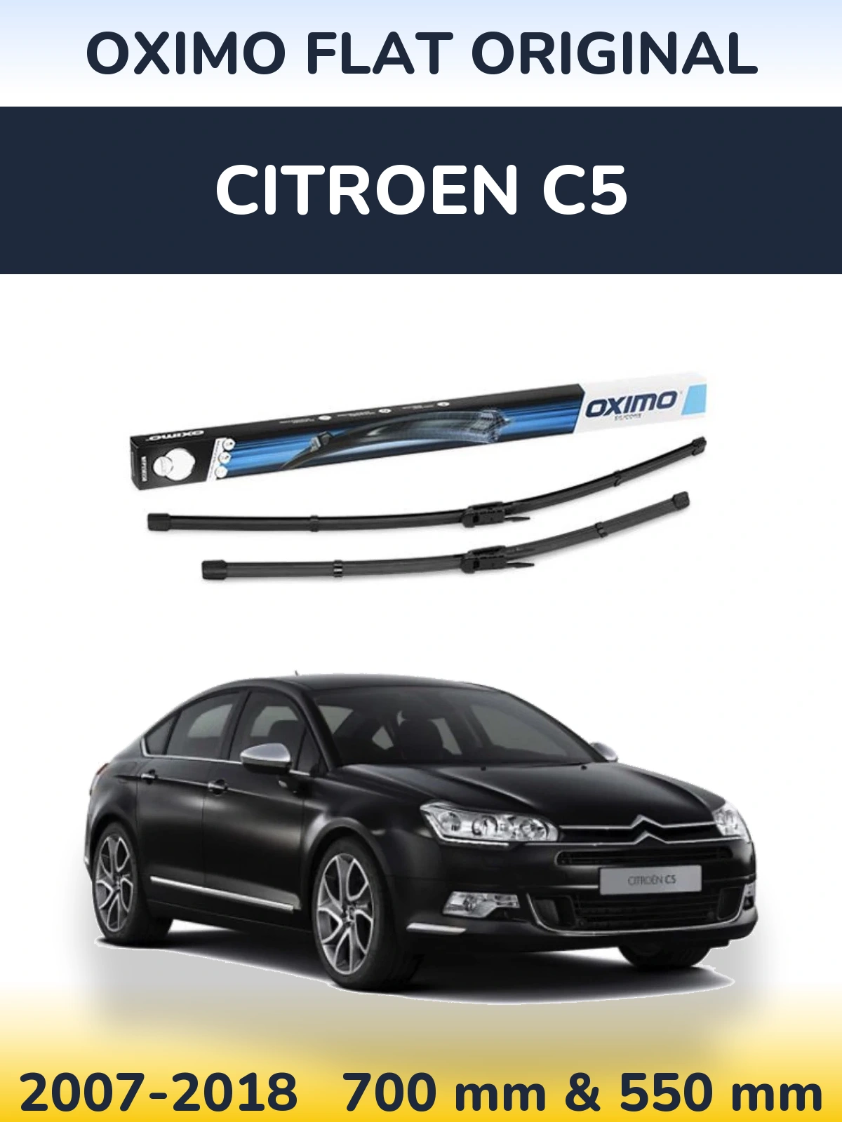 Ștergătoare Oximo Flat Original pentru Citroen C5