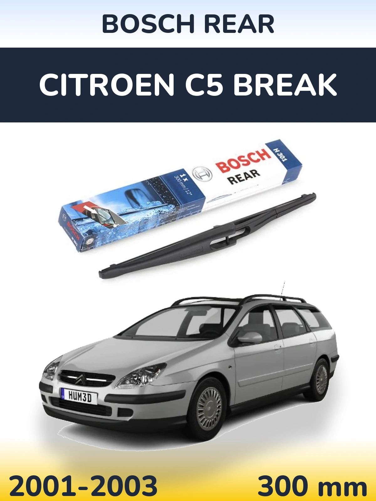Ștergătoare BOSCH Rear pentru Citroen C5 Break