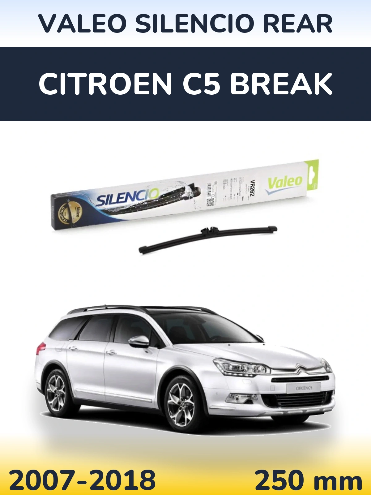 Ștergătoare Valeo Silencio Rear pentru Citroen C5 Break