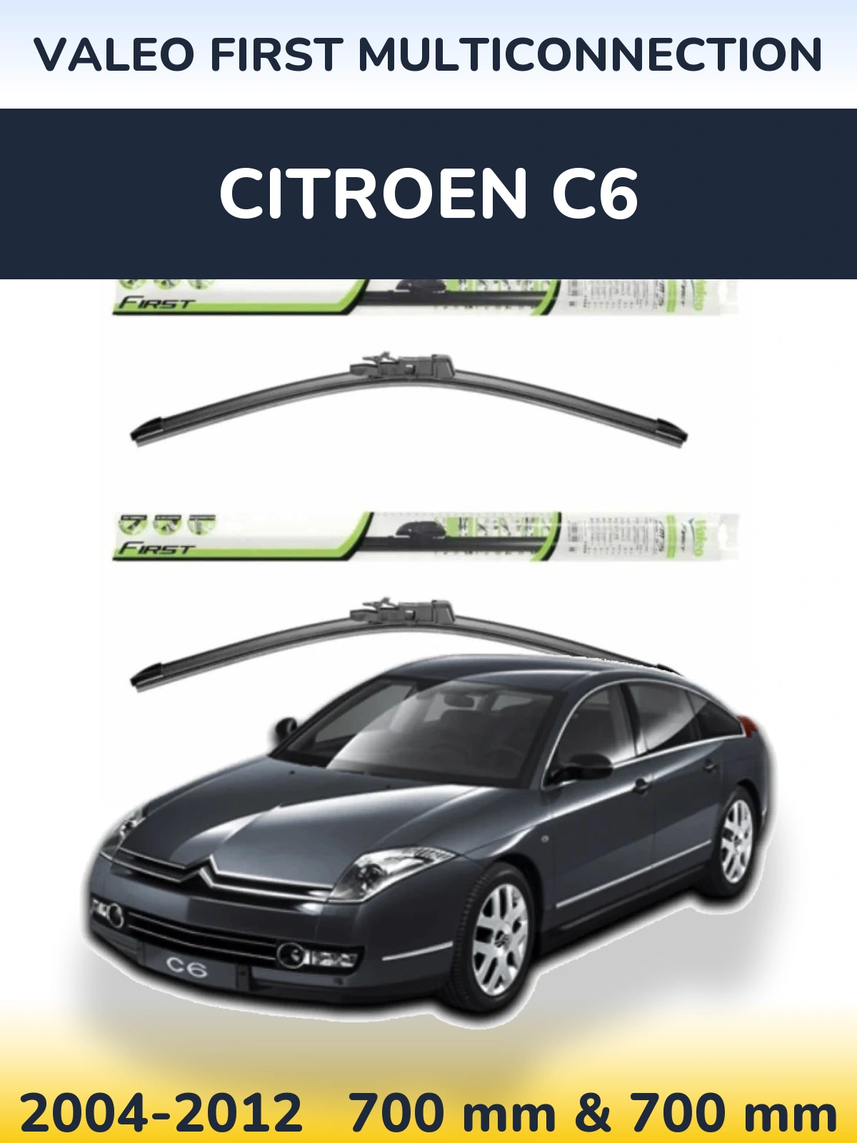 Ștergătoare Valeo First MultiConnection pentru Citroen C6