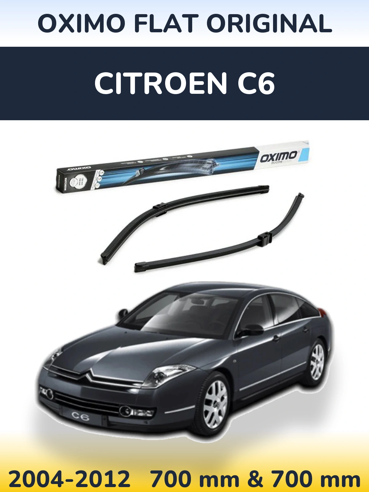 Ștergătoare Oximo Flat Original pentru Citroen C6