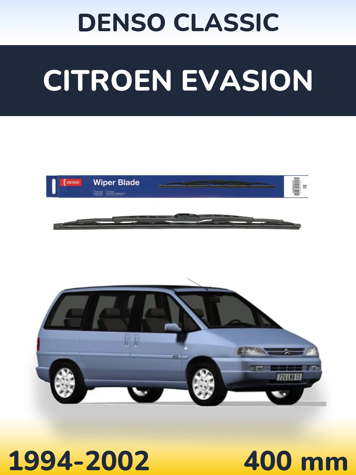 Ștergătoare Denso Classic pentru Citroen Evasion