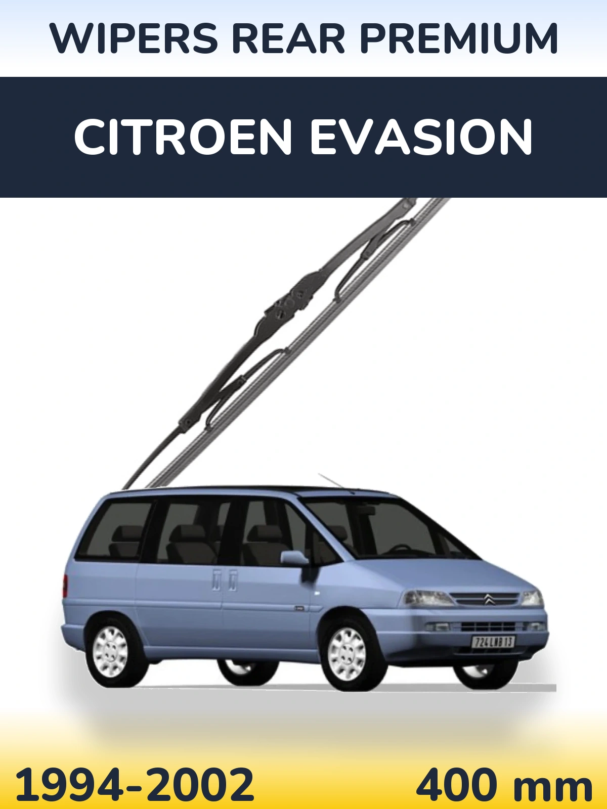 Ștergătoare WIPERS REAR PREMIUM pentru Citroen Evasion