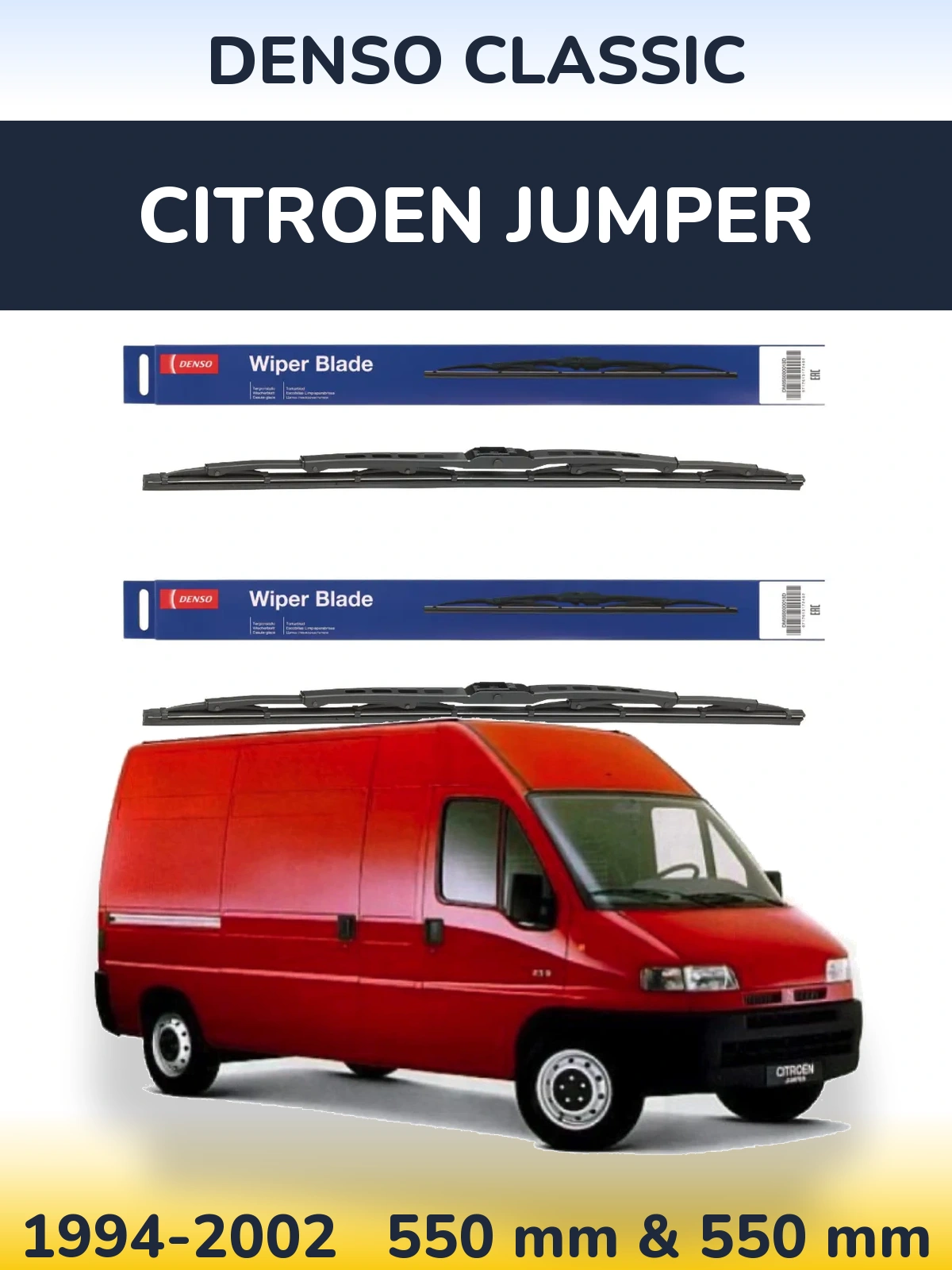Ștergătoare Denso Classic pentru Citroen Jumper