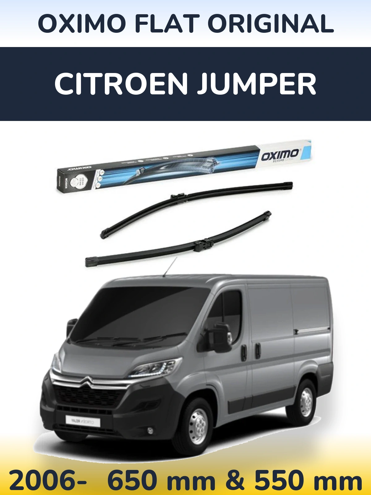 Ștergătoare Oximo Flat Original pentru Citroen Jumper