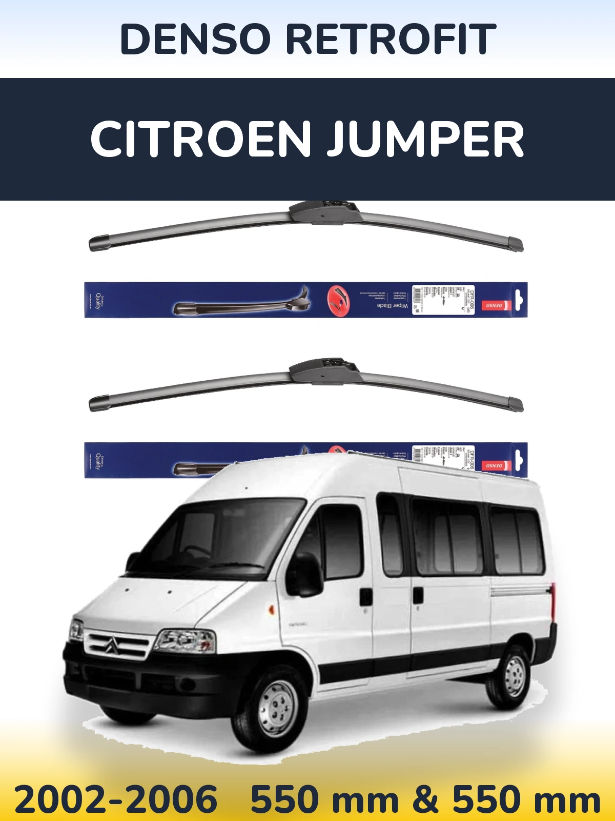 Ștergătoare Denso Retrofit pentru Citroen Jumper