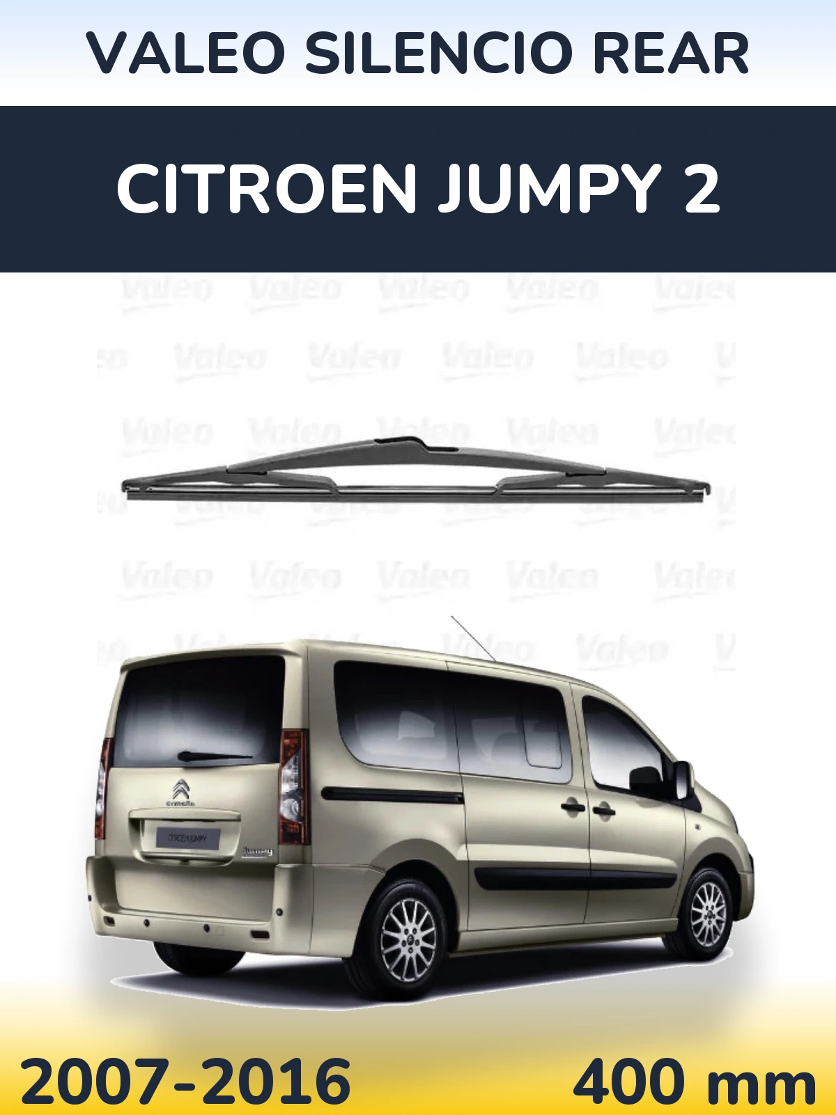 Ștergătoare Valeo Silencio Rear pentru Citroen Jumpy 2