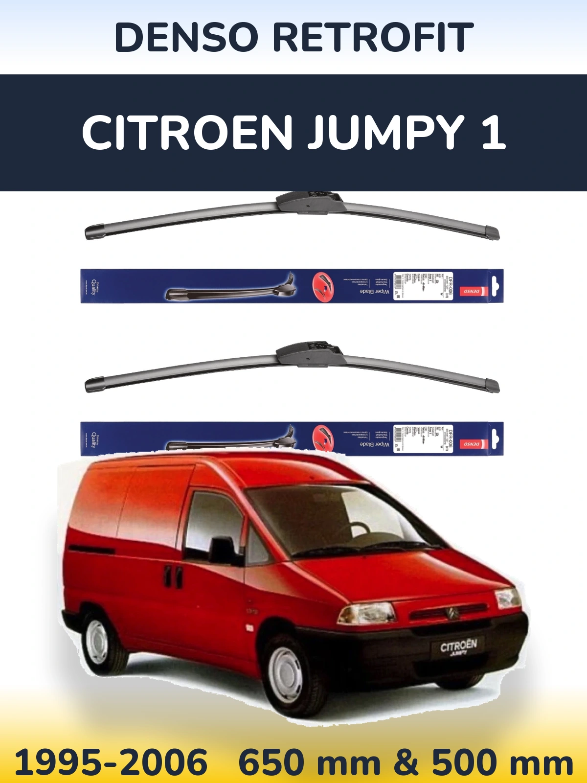 Ștergătoare Denso Retrofit pentru Citroen Jumpy 1