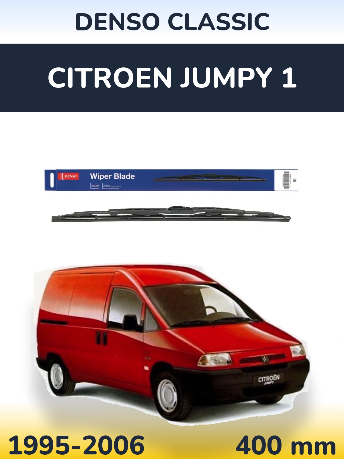 Ștergătoare Denso Classic pentru Citroen Jumpy 1