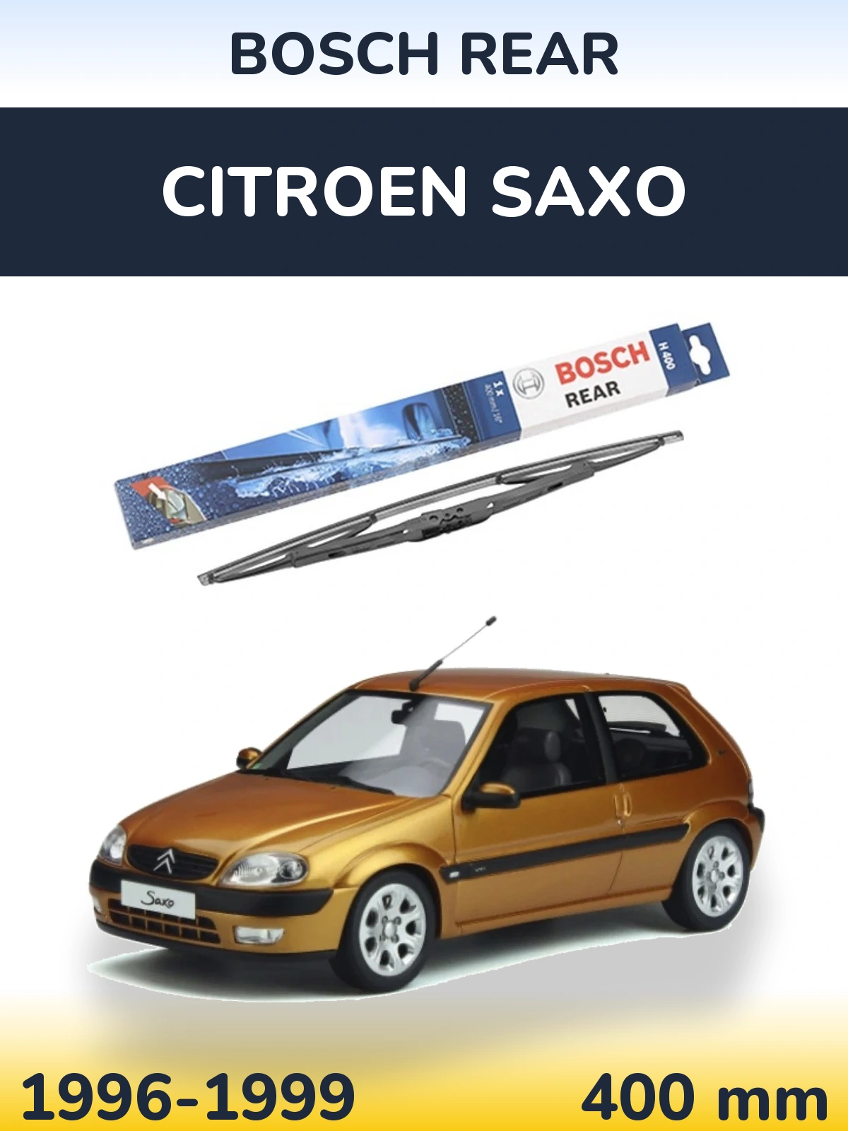 Ștergătoare BOSCH Rear pentru Citroen Saxo