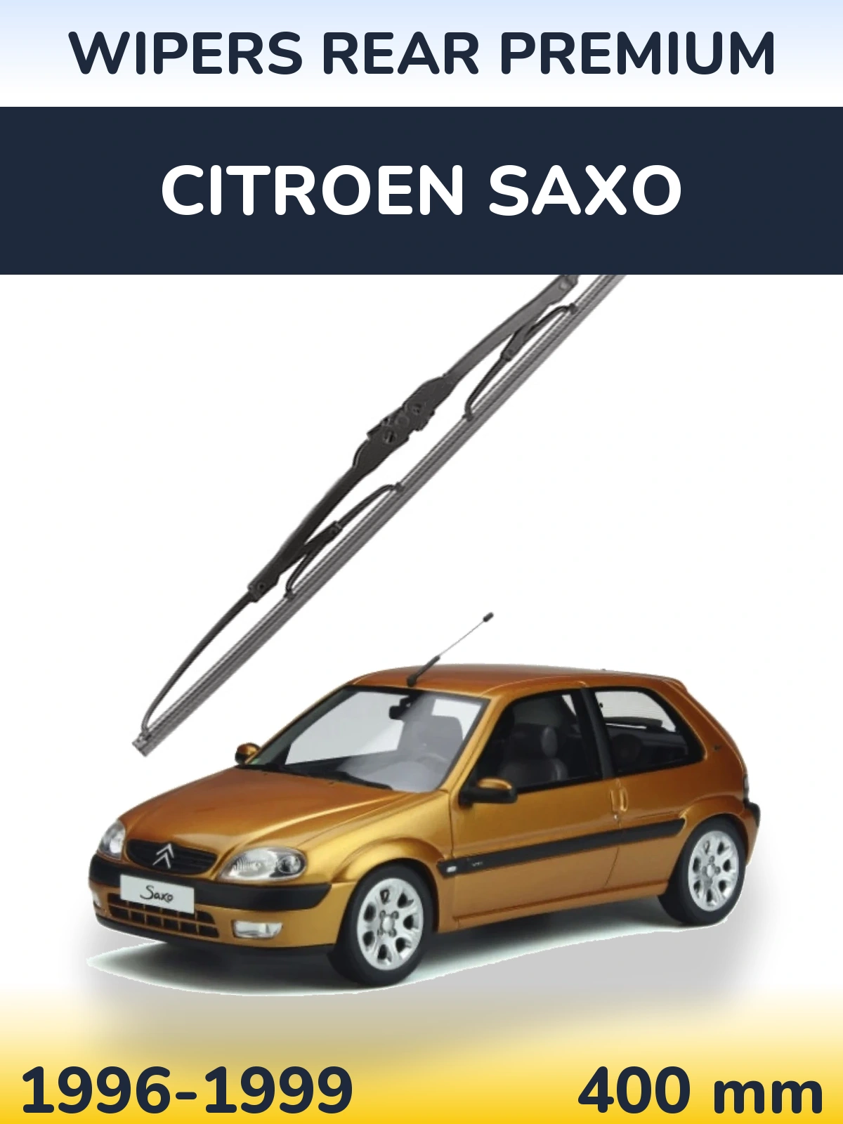 Ștergătoare WIPERS REAR PREMIUM pentru Citroen Saxo