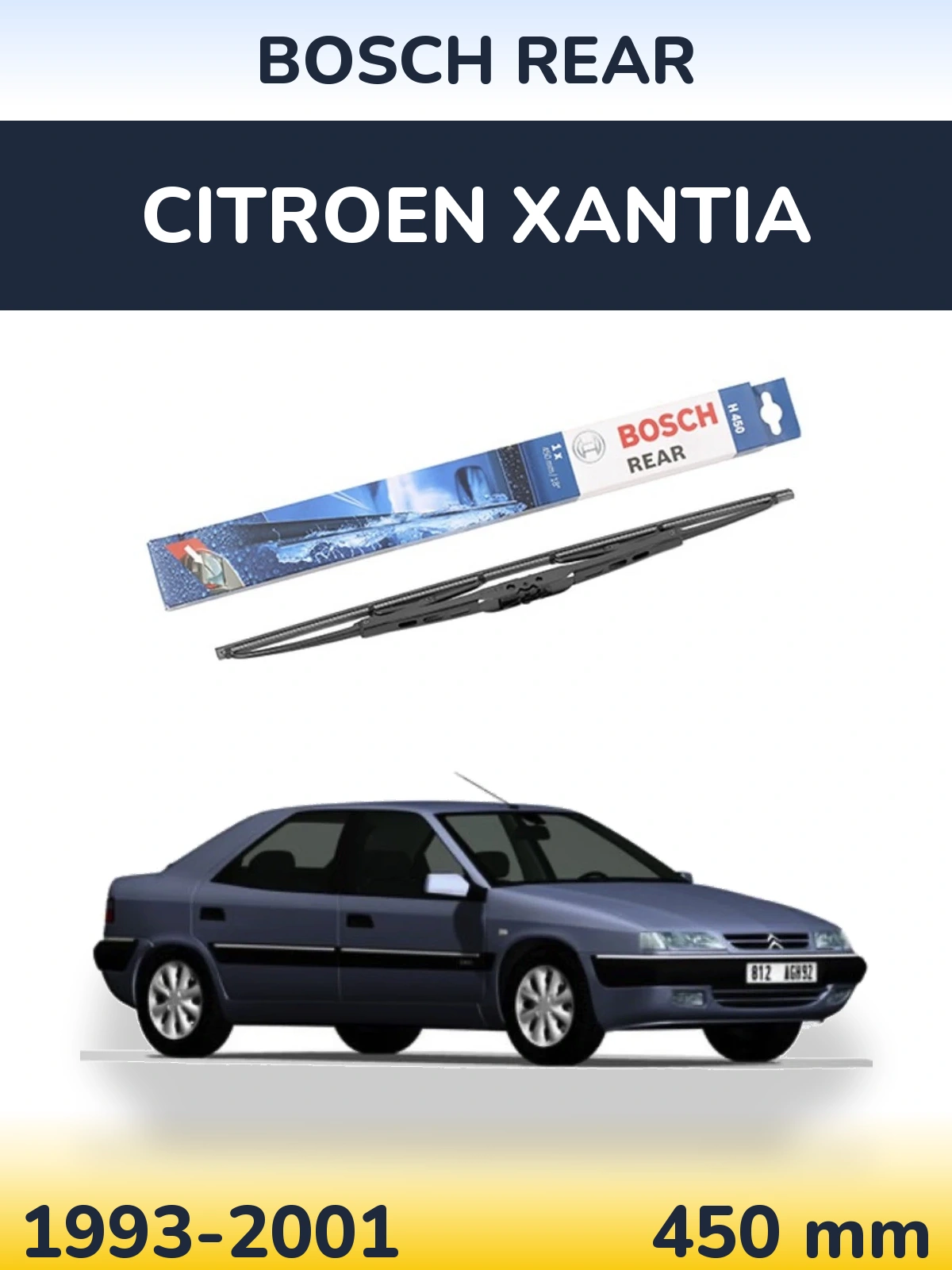 Ștergătoare BOSCH Rear pentru Citroen Xantia