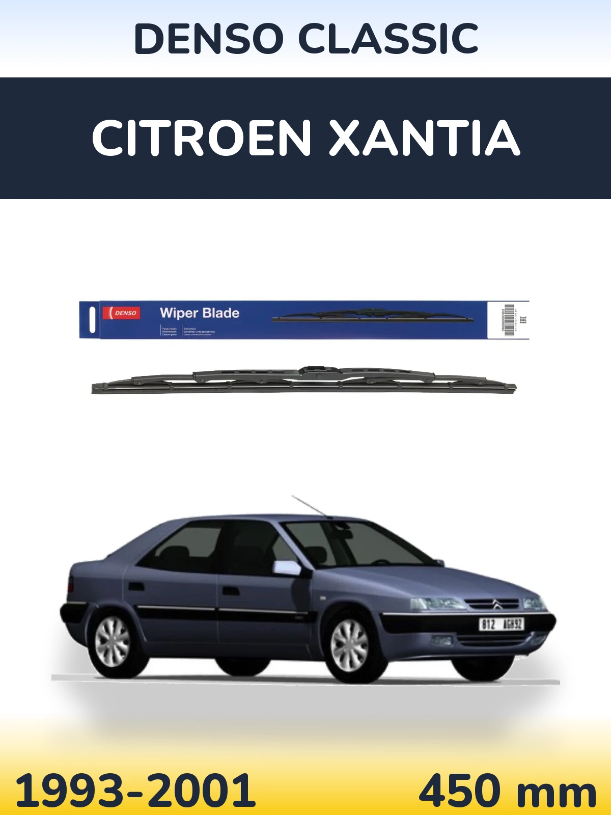 Ștergătoare Denso Classic pentru Citroen Xantia