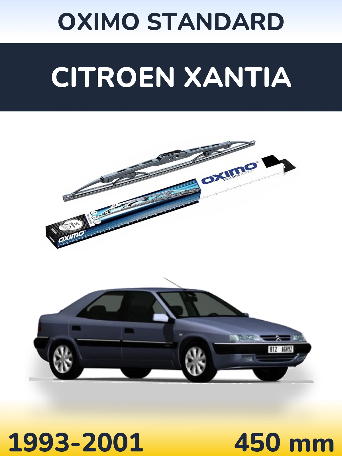 Ștergătoare Oximo Standard pentru Citroen Xantia